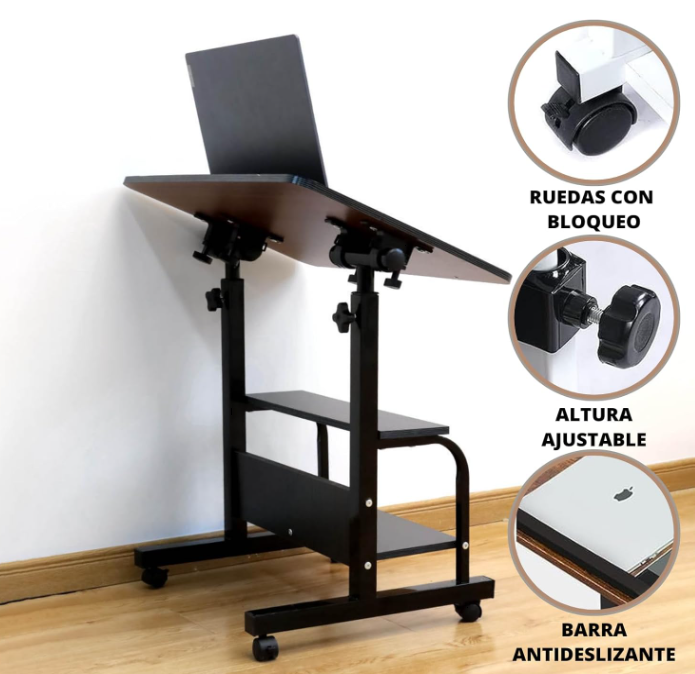 Computer Desk Table With Wheels Care Table Relaxio.