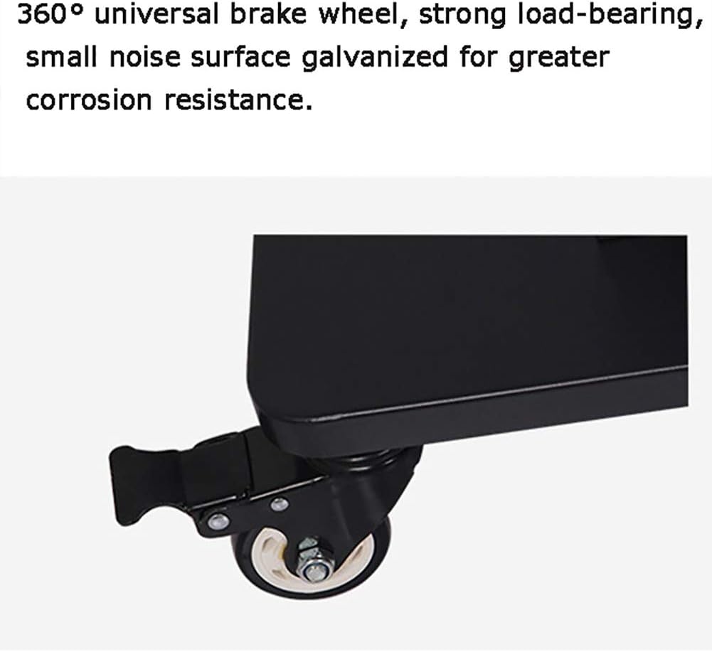 Tv Stand Cart Trolley 32 To 75 Inch Mobile Tv Cart Universal Flat Screen Rolling Trolley Console Stand + Relaxio.
