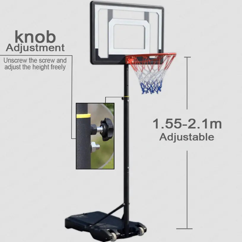 Basketball Hoop With Backboard 2.1 M Relaxio.
