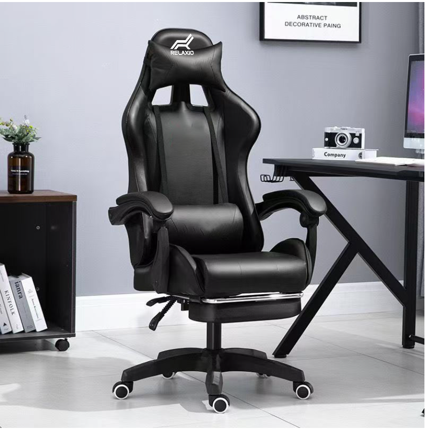 Relaxio Ergonomic Gaming Chair with Headrest & Footrest Gaming Chairs