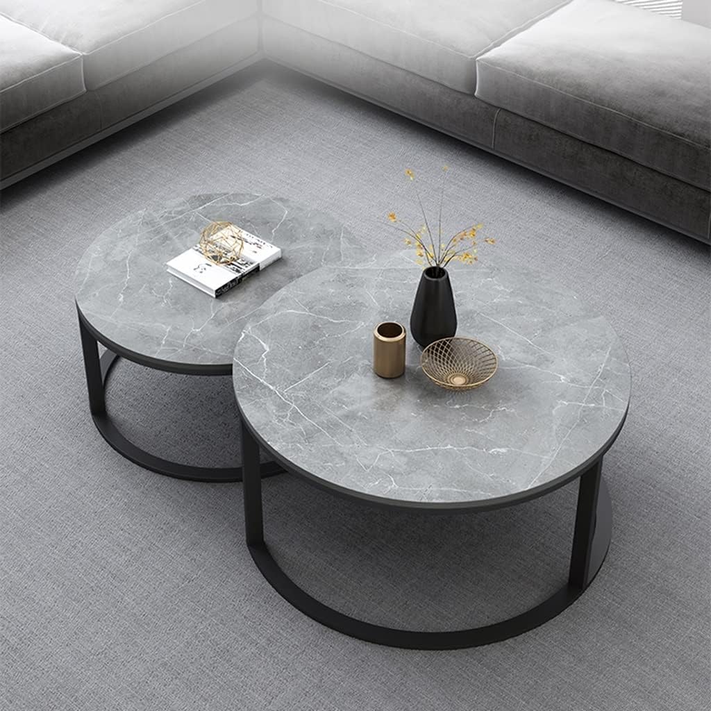 Nested Coffee Table β Round Stacking Coffee Tables Coffee Table