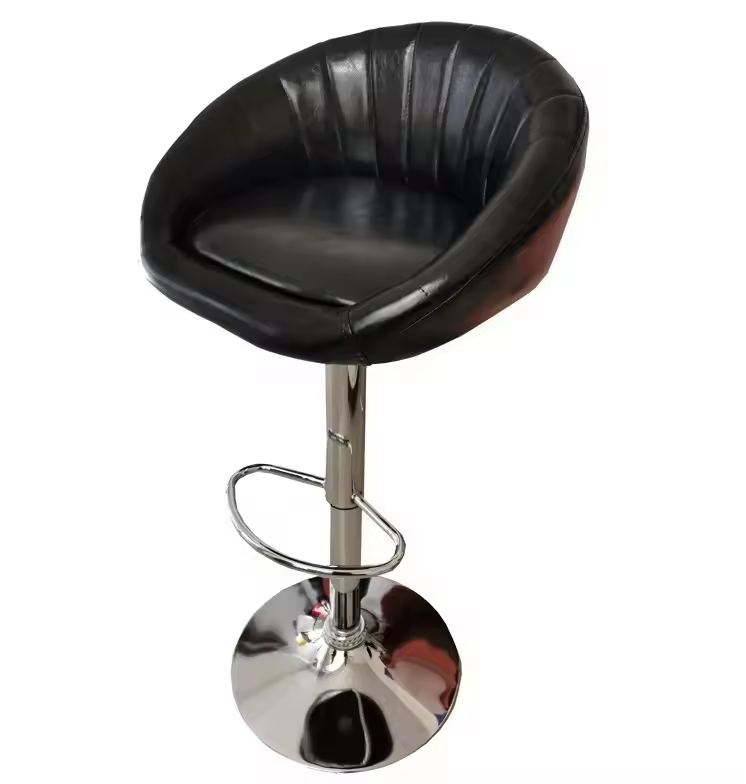 Bar Stool Chair with Back Support Set Of 4 PCs Relaxio.