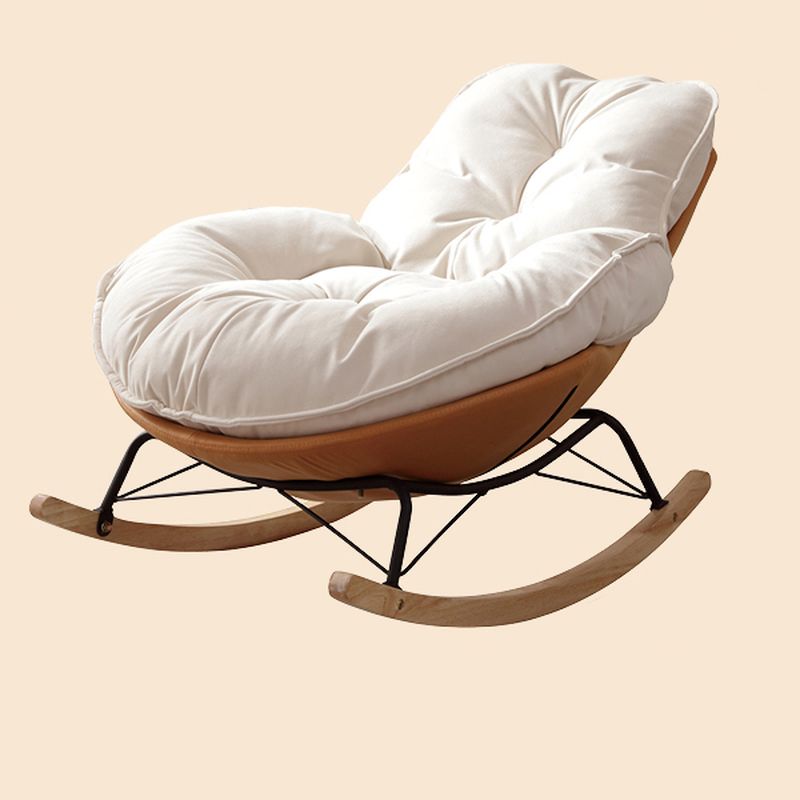 Recliner Lounge Chair Comfortable Wood Rocking Sofa Chair