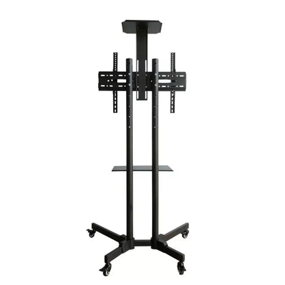 Universal TV Stand Cart Trolley 32 to 65 Inch Mobile TV Cart Rolling Trolley Stand   Relaxio.