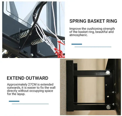 Professional Basketball Backboard Wall Mounted   Relaxio.