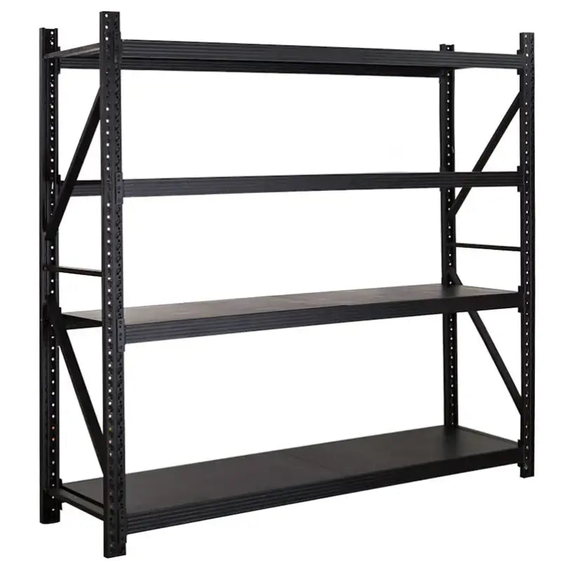 2M High Shelving 200 Kg Per layer 4 Tier Storage Metal Shelf Rack Promo +  Snap Deal.