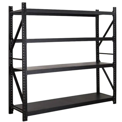 2M High Shelving 200 Kg Per layer 4 Tier Storage Metal Shelf Rack Promo +  Snap Deal.