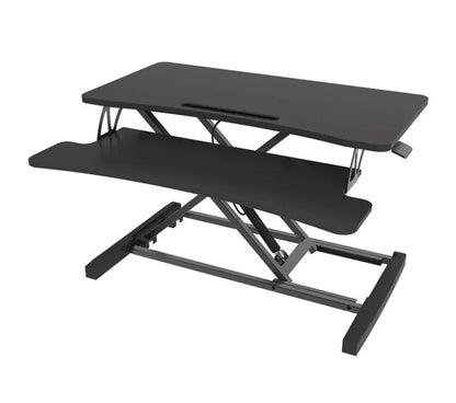 My Office Height Adjustable Desk Riser Standing Desk   Relaxio.