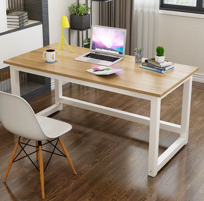 Midnight Black Computer Desk – Simple Modern Desktop Computers