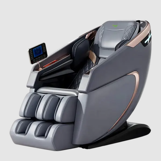 Premium Full Body Massage Chair - Zero Gravity Luxury Gray Massage Chair
