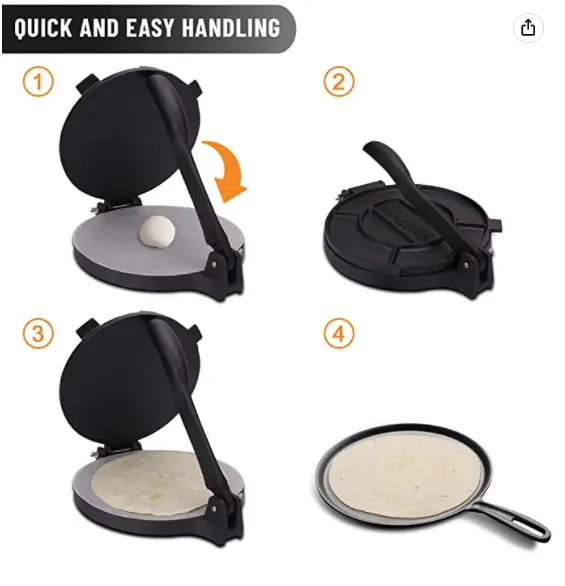 Cast Iron Press Tortilla Press for Chapati Roti Promo +  Snap Deal.