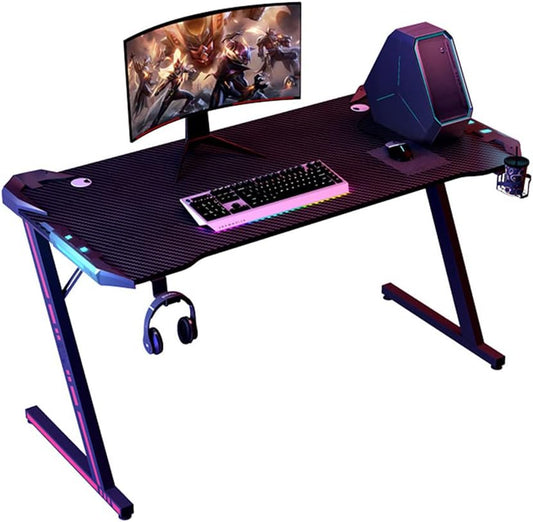 AeroStrike Z Gaming Desk LED Gaming Computer Desk