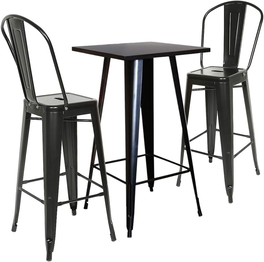 Restaurant & Café Metal Bar Table – High Table