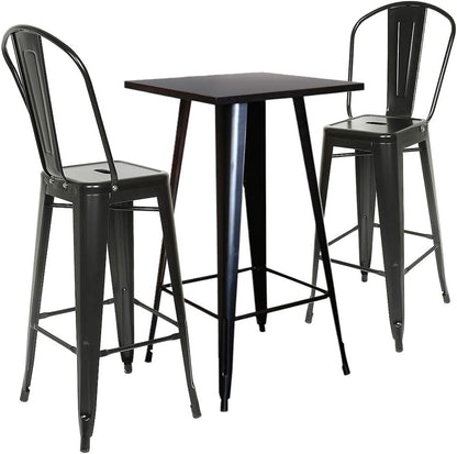 Restaurant & Café Metal Bar Table – High Table