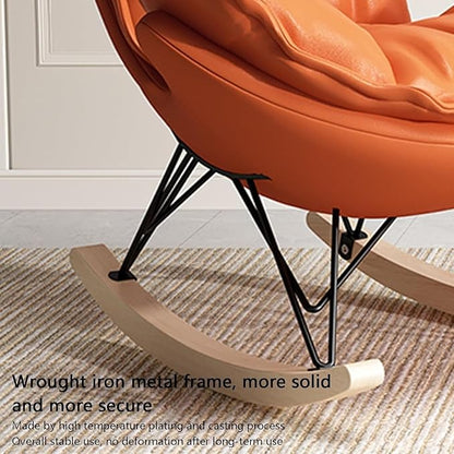 Comfortable Rocking Chair for Bedroom Living Room chair With Ottoman