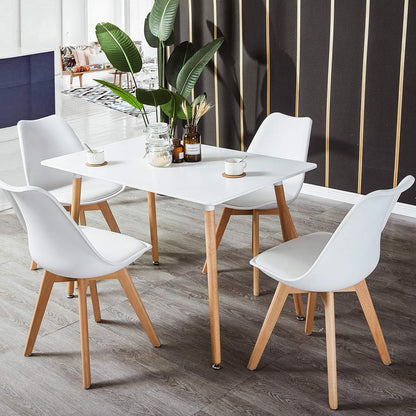 Modern Dining Table with 4 Chairs – Versatile and Stylish