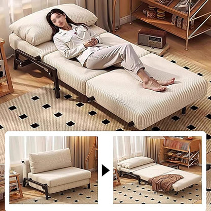 3 in 1 Convertible Sofa Bed with Couch Bed Pull Out Sofa Bed