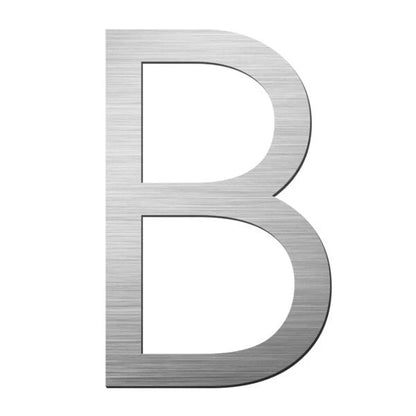 Letterbox Number House Number Stick On Slim - Stainless Steel