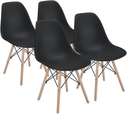 Modern Dining Table Set with 4 Chairs – 5-Piece