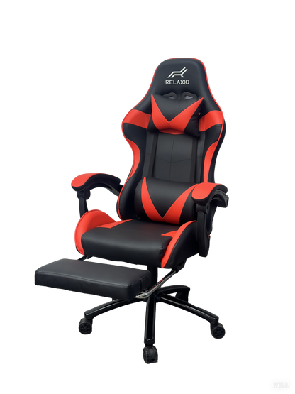 Relaxio Ergonomic Gaming Chair with Headrest & Footrest Gaming Chairs