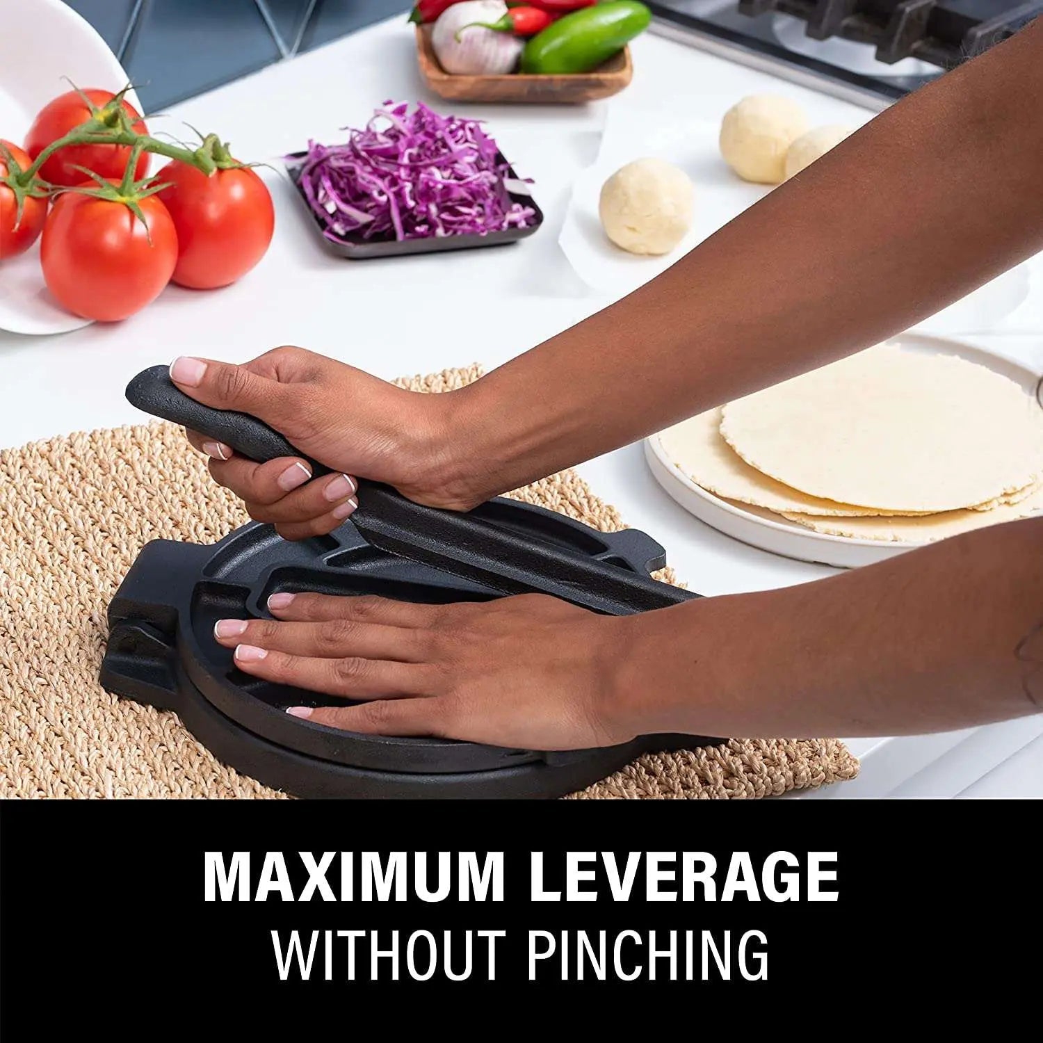 Cast Iron Press Tortilla Press for Chapati Roti Promo +  Snap Deal.