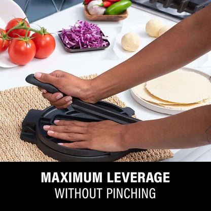Cast Iron Press Tortilla Press for Chapati Roti Promo +  Snap Deal.