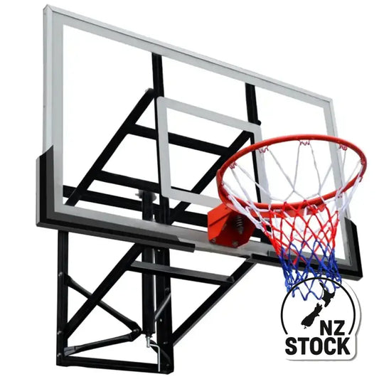 Height Adjustable Wall Mount Basketball Hoop With PC Backboard +  Snap Deal.