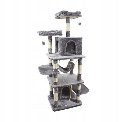 170cm Cat Tree Tower – Sturdy Pet Condo for Scratching, Climbing & Resting