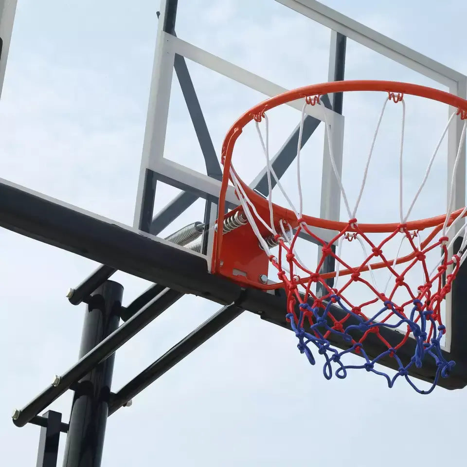 Portable Basketball Hoop ring With Backboard Quick Lift 3.05 M +  Snap Deal.