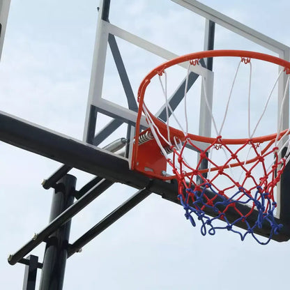 Portable Basketball Hoop ring With Backboard Quick Lift 3.05 M +  Snap Deal.