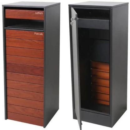 Large Outdoor Parcel Letterbox – Modern Pillar Design with Secure Locking letter Box