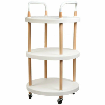 Multi-Purpose 3-Tier Rolling Cart – Mobile Storage & Serving Trolley